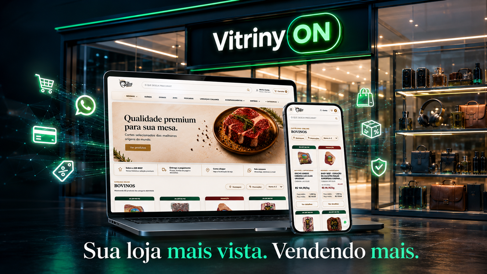 VitrinyON - catalogo inteligente para vender pelo WhatsApp